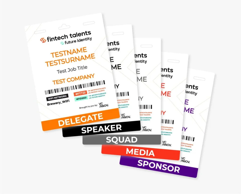Conference Badge Printing Warwick
